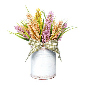 Viva Domo Erika-Gesteck künstliches Herbst-Arrangement mehrfarbig im Vintage-Stil