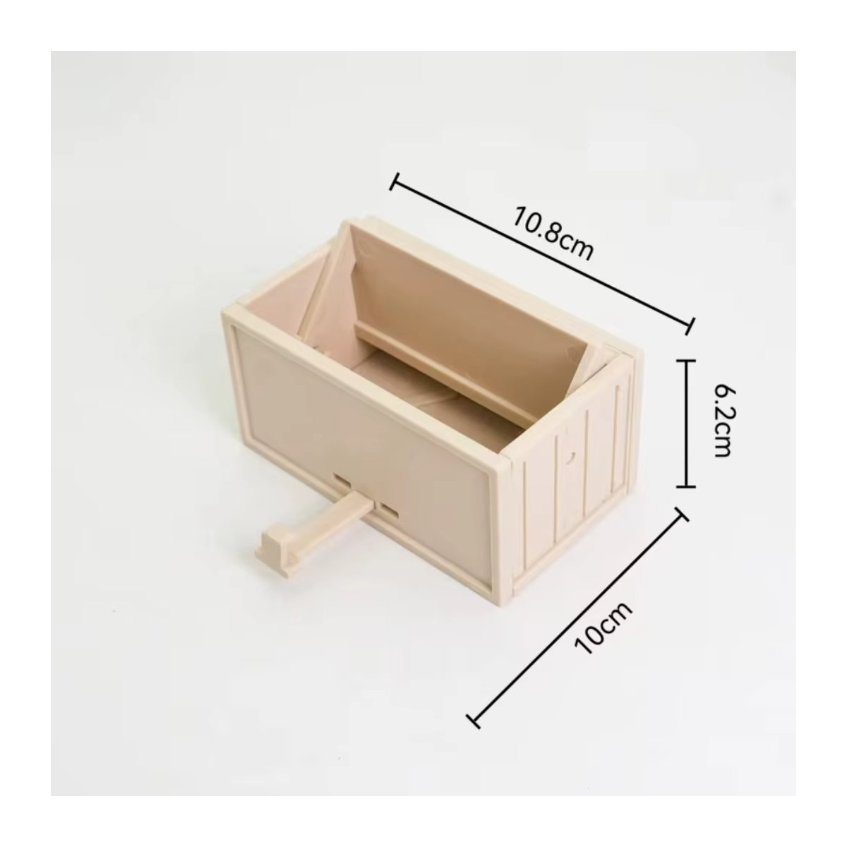 VKTECH Schlüssel-Organizer aus Kunststoff, mehrfarbig, wandmontierter Schlüsselhalter für Auto und Garage mit minimalistischem Design - Bild 5