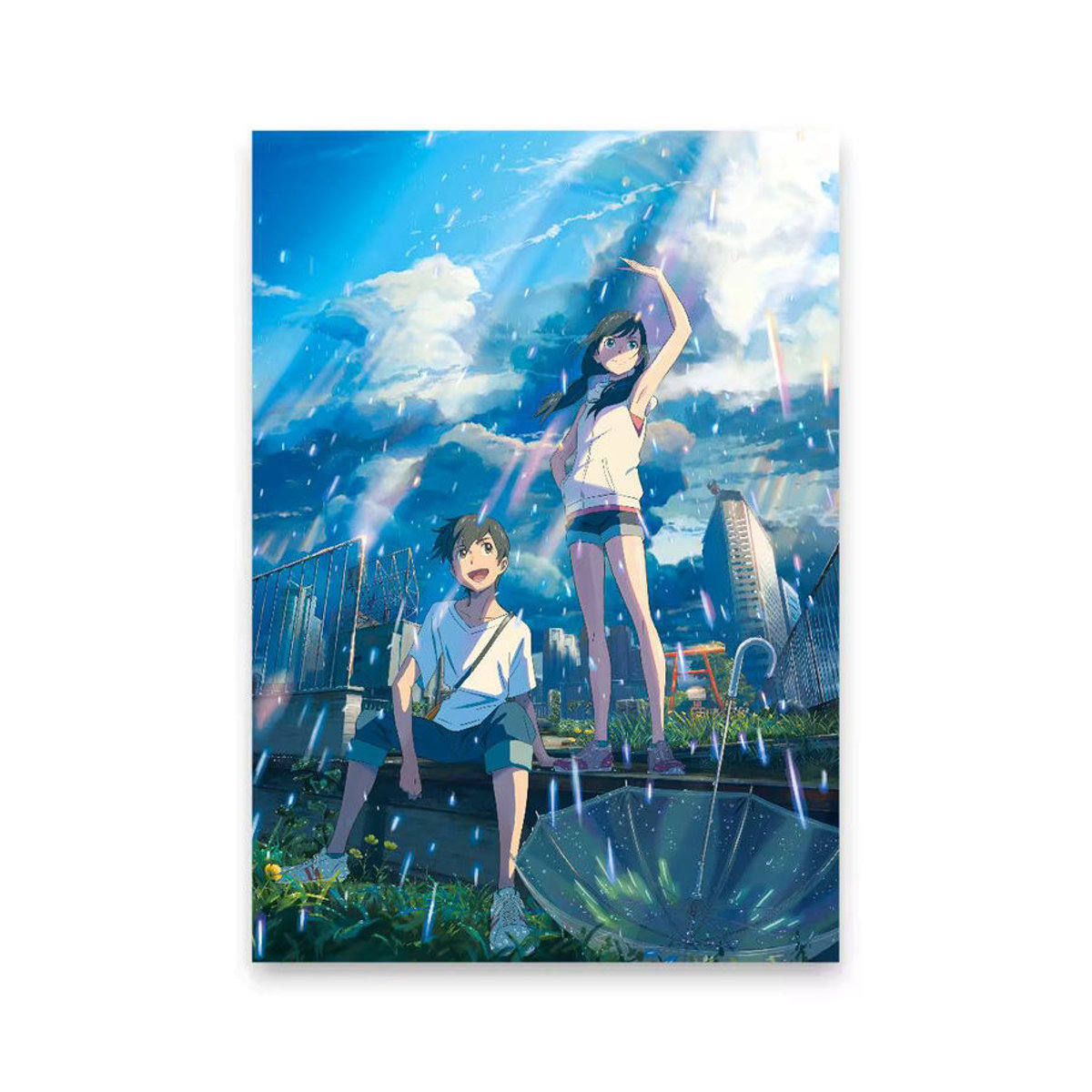 W-Weathering W-With You HD-Poster, selbstklebend, wasserfest, mehrfarbig, Hochformat, Rechteckig - Bild 2