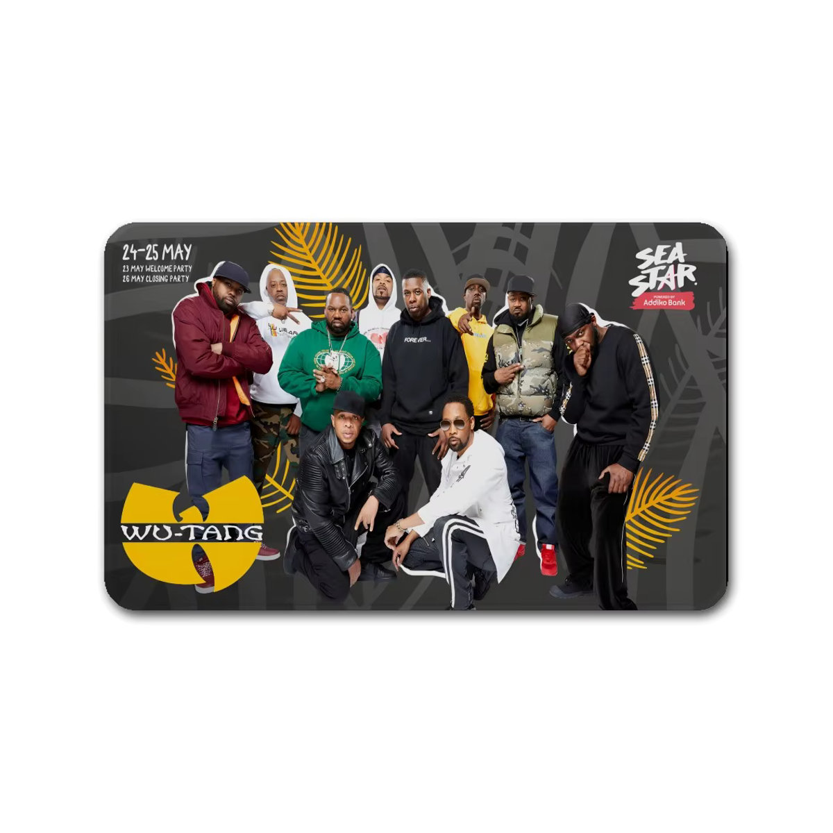 W-WU-T-TANG C-CLAN Eingangstürmatte mehrfarbig rutschfest und waschbar - Bild 7