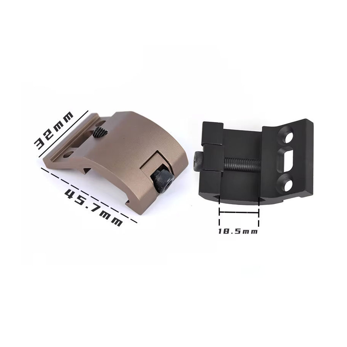 WADSN Taktische Taschenlampe Scout Licht mit Metallhalterung für 20mm Picatinny Schiene M600 M300 Airsoft Zubehör für AR15 - Bild 3