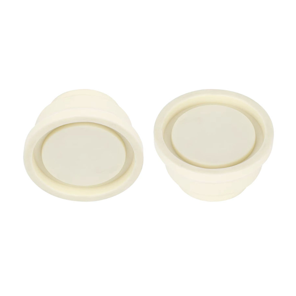 WALFRONT Schwimmbadleiter Sicherheits-Stoßstange aus Gummi und Kunststoff, 2 Stück, Beige - Bild 3