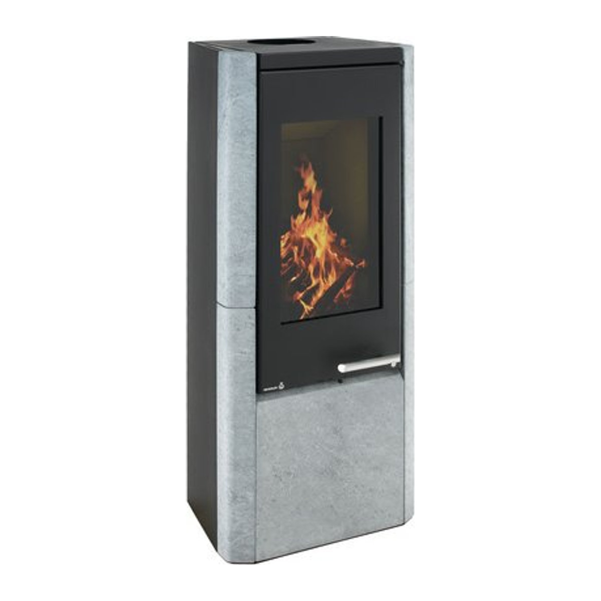 Wamsler Kaminofen Merhis KO 113 aus Stahl in Schwarz und Anthrazit mit 8 kW Leistung - Bild 2