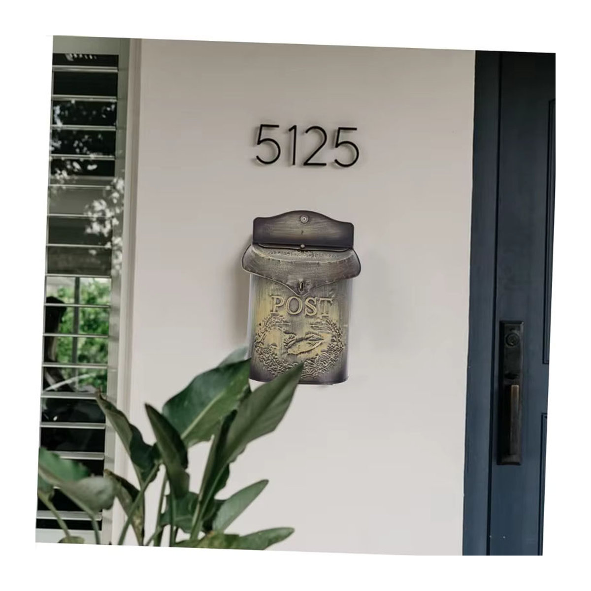 Wandbriefkasten im Vintage Landhausstil für Garten und Außenbereich wasserdicht - Bild 6