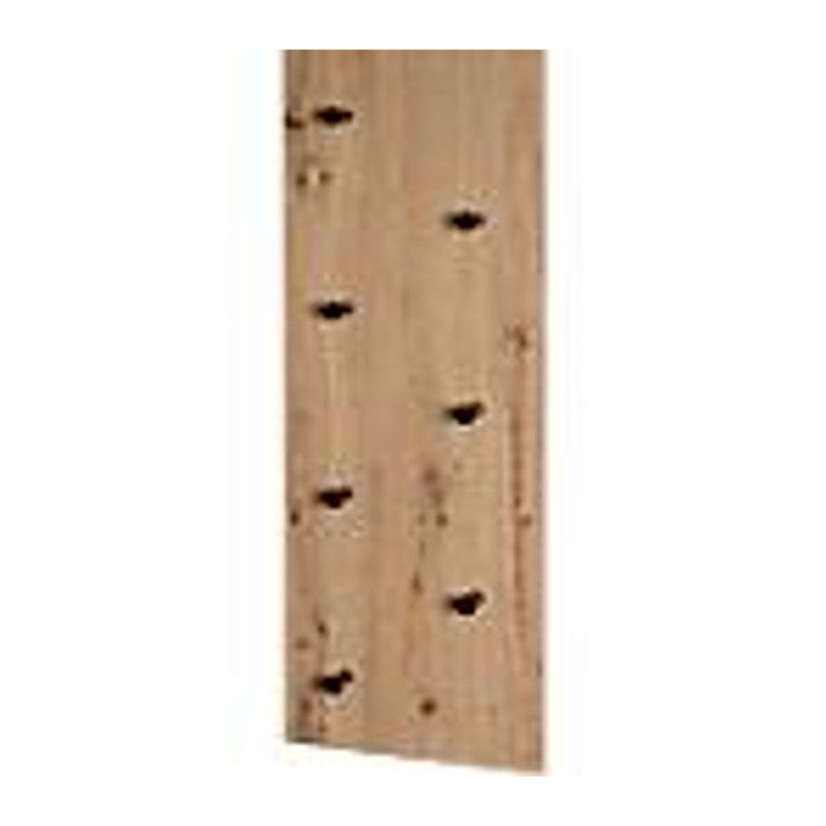 Wandgarderobe HAKU aus Holz und Metall in Eiche Dunkel und Schwarz - Bild 2