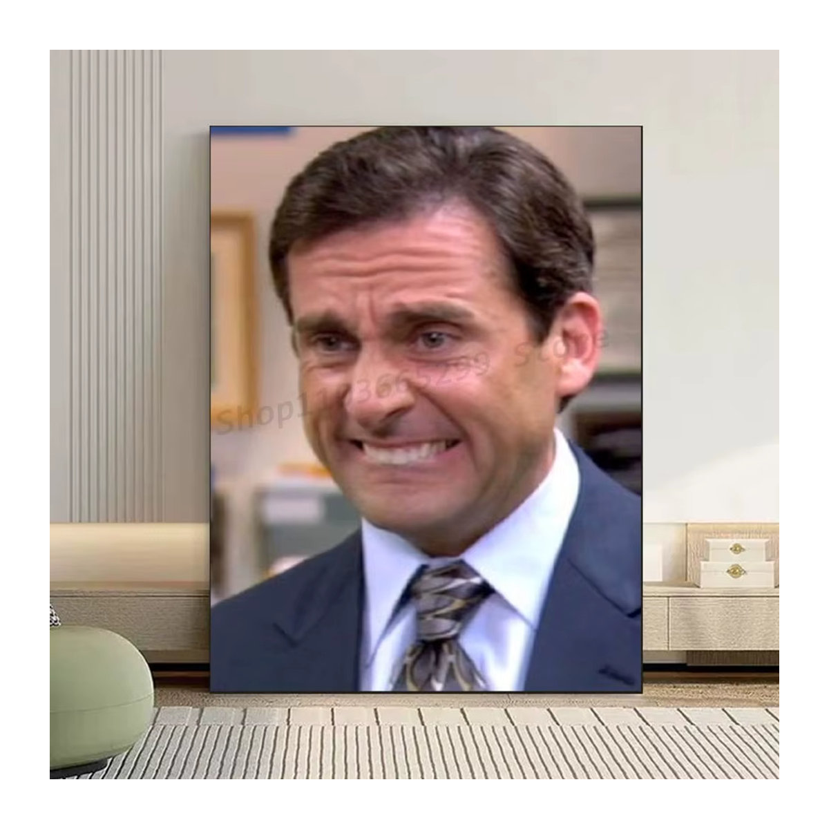Wandposter mit Michael Scott Motivationszitaten aus der TV-Show The Office, wasserfester Aufkleber zur Wanddekoration, mehrfarbig - Bild 3