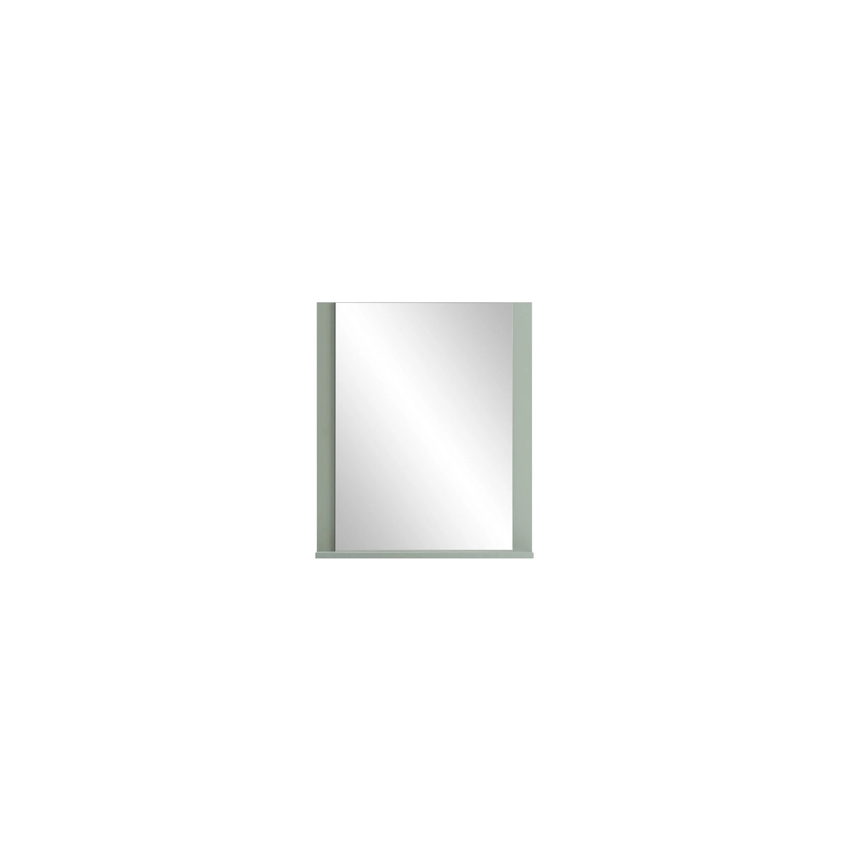 Wandspiegel Janne von SCHILDMEYER in Grün und Schwarz mit Ablage, B/H/T: 59,6 x 71,1 x 12,3 cm - Bild 2