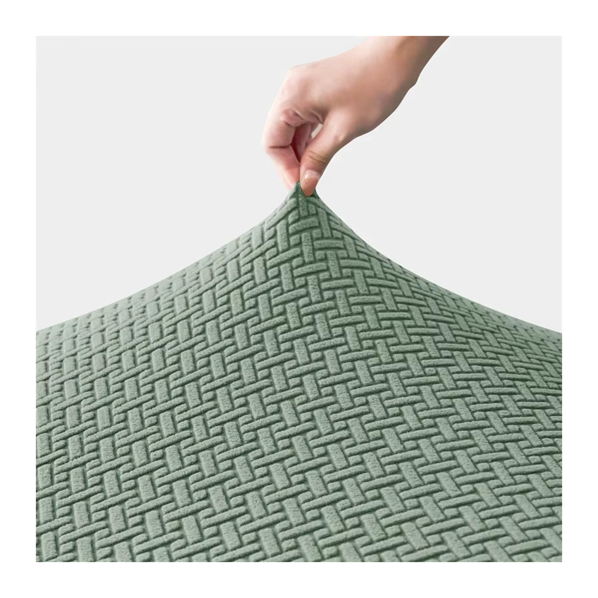 WANERQU Jacquard Sessel Abdeckung Elastische Stuhlbezüge für Sessel und Esszimmerstühle, Mehrfarbig - Bild 2