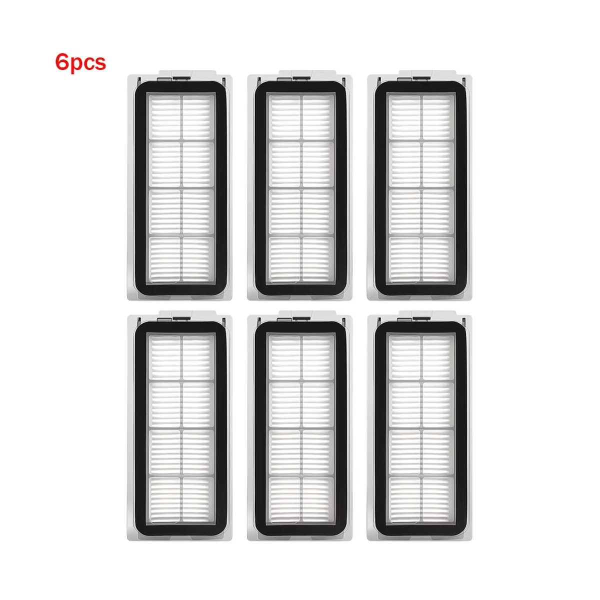 Waschbare Hepa-Filter Ersatzteile für JONR P20 PRO und JONR T5 Pro Roboter Staubsauger in Weiß - Bild 7