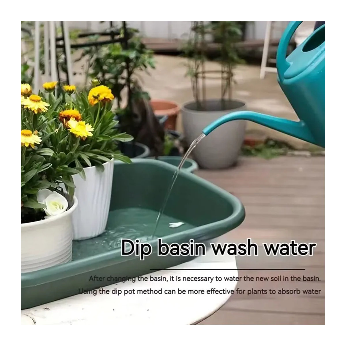 Wasserdichte Gartenbau-Bodenmatte für Blumenpflanzwerkzeug und Blumentopftablett, 1 Stück - Bild 4