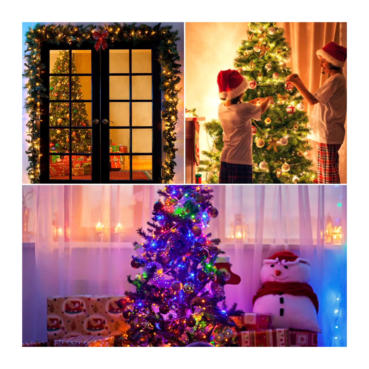 Wasserdichte LED Fee String Lichterkette für Outdoor Garten und Weihnachtsbaum Dekoration - Bild 3
