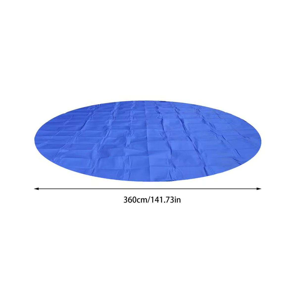 Wasserdichte Pool Liner Bodenmatte für den Outdoor-Einsatz als faltbare Schwimmbad Unterlage - Bild 4
