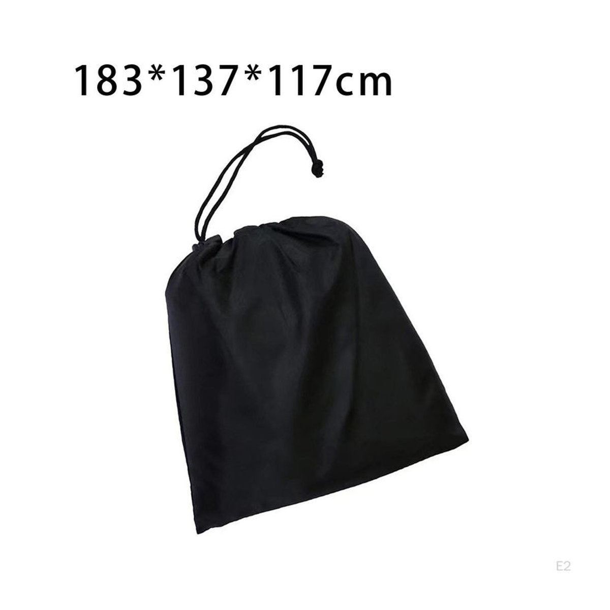 Wasserdichte Rasenmäher Abdeckung für Traktoren von SunshineTek aus Oxford-Gewebe, B/H/T: 195 x 112 x 66 cm - Bild 3