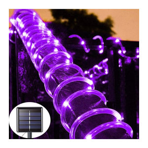 Wasserdichte Solar LED Lichterkette Bunt für Garten und Outdoor Dekoration