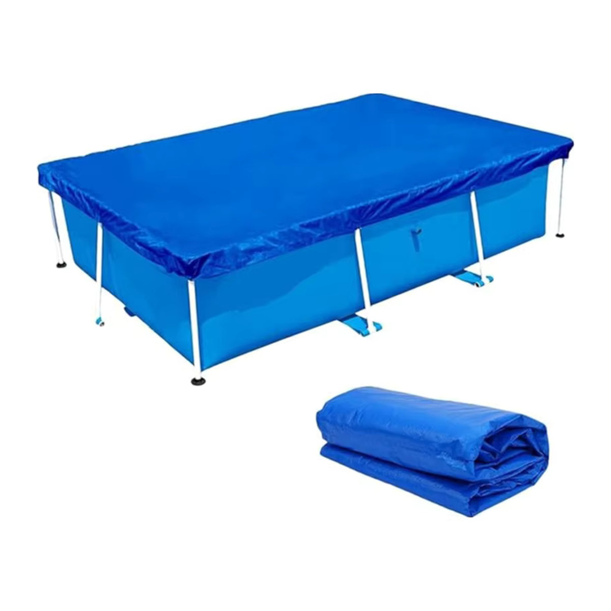 Wasserdichte und staubdichte Poolabdeckung für Garten und Outdoor als Blasenfolie für Schwimmbecken und Badewannen - Bild 6