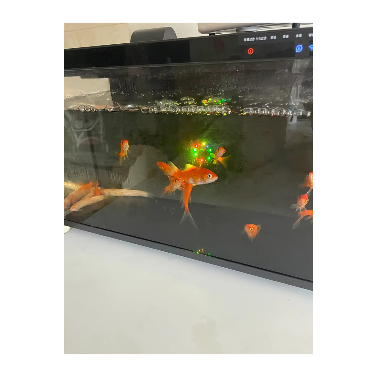 Wasserdichte USB-LED-Beleuchtung in Bunt für Aquarium, Pool und Garten aus Kunststoff - Bild 4
