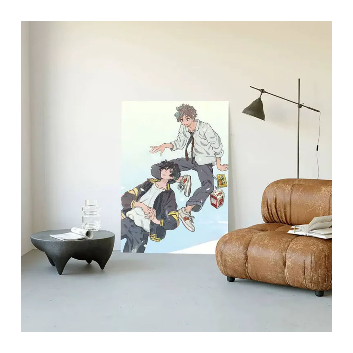 Wasserdichter Anime Poster Aufkleber Stranger By The Shore Wandkunst aus Papier für dein Wohnzimmer oder Schlafzimmer, mehrfarbig, rechteckig - Bild 5