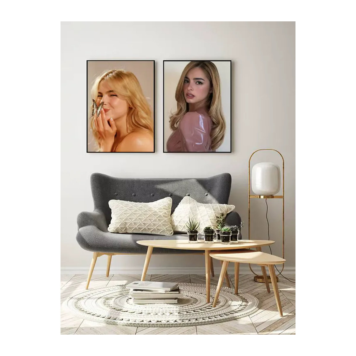 Wasserdichter Singer Addison Rae Wandaufkleber in Mehrfarbig für dein Wohnzimmer oder Schlafzimmer - Bild 6