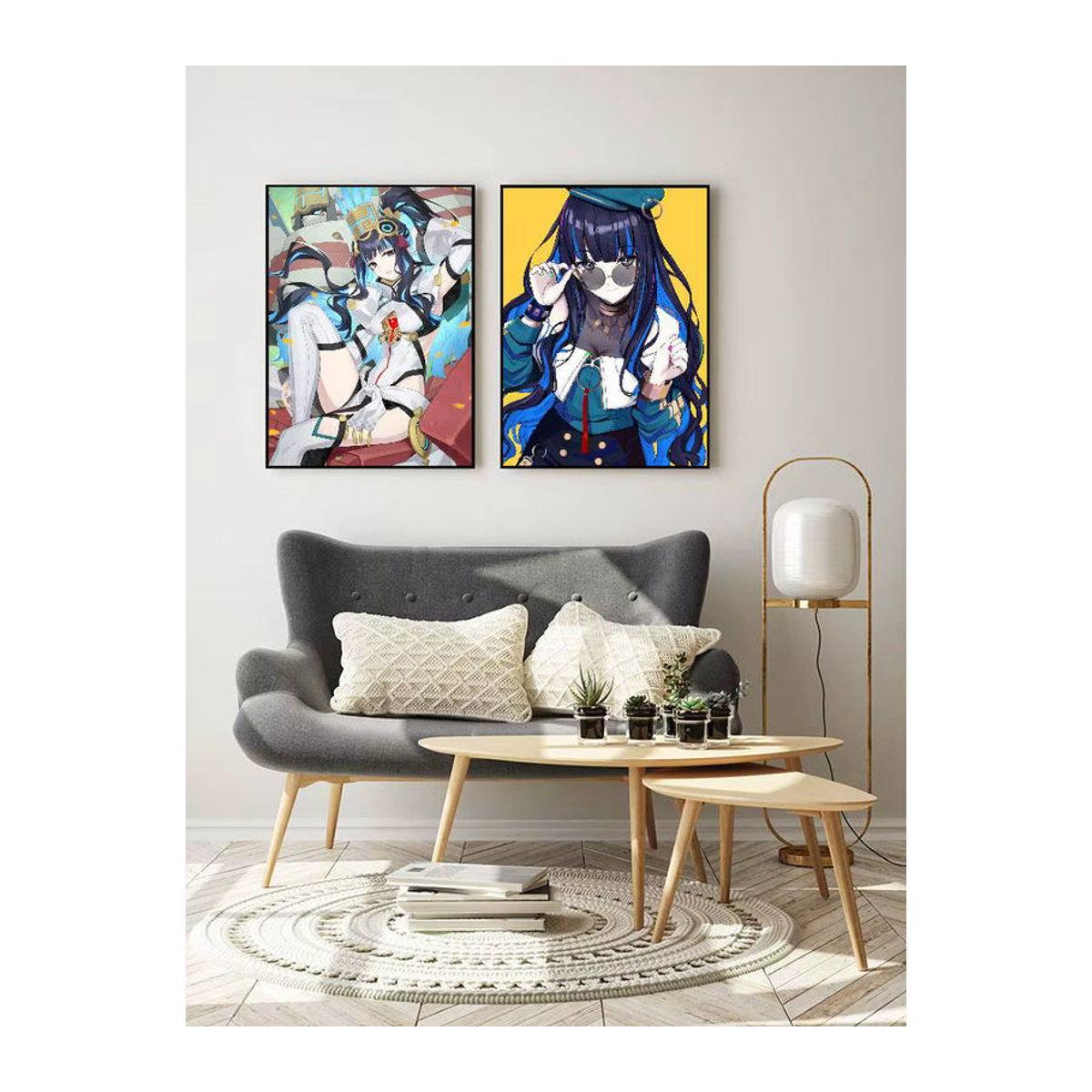 Wasserdichter Wandkunstdruck Pretender Tlaloc Fate Grand Order Poster Aufkleber aus Papier, mehrfarbig - Bild 7