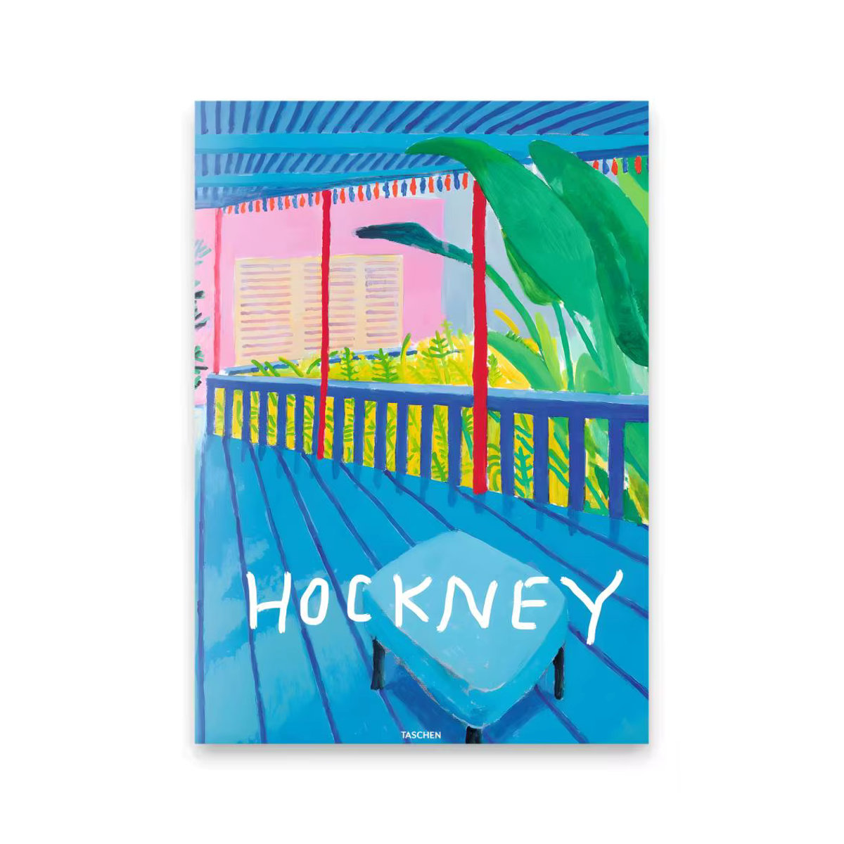Wasserdichtes selbstklebendes Poster von David Hockney mit Anime- und Landschaftsmotiven in mehrfarbig und schwarz, rechteckiges Papier für die Wandmontage im Hochformat - Bild 4