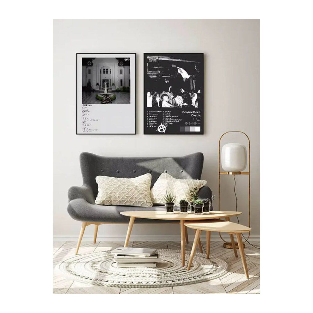 Wasserfester Wandkunst Aufkleber mit D-Destroy Lonely Album Poster Design in Mehrfarbig für Wohnzimmer und Schlafzimmer - Bild 6