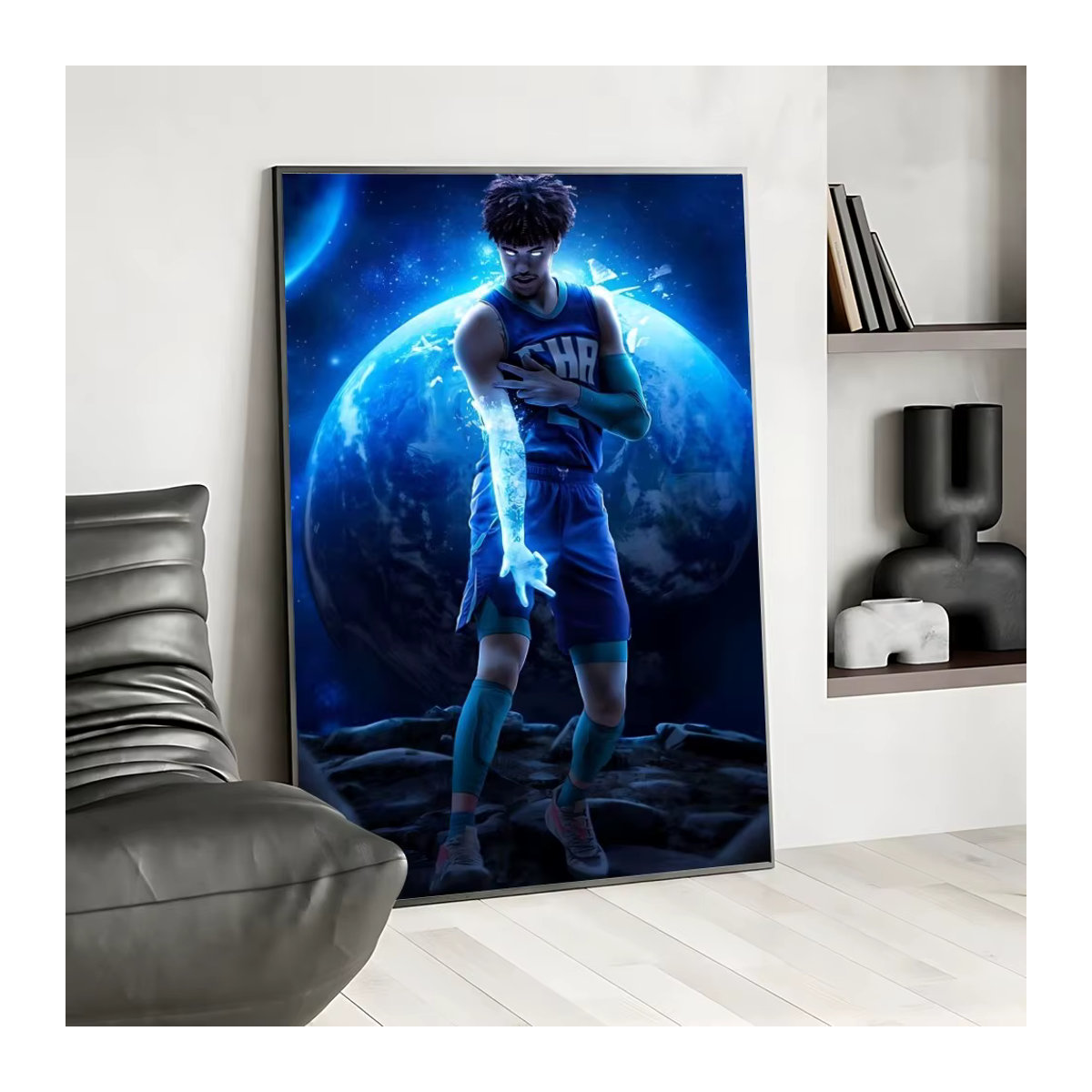 Wasserfestes Poster mit Basketballspieler LaMelo Ball Motiv in Mehrfarbig zur Wanddekoration - Bild 6