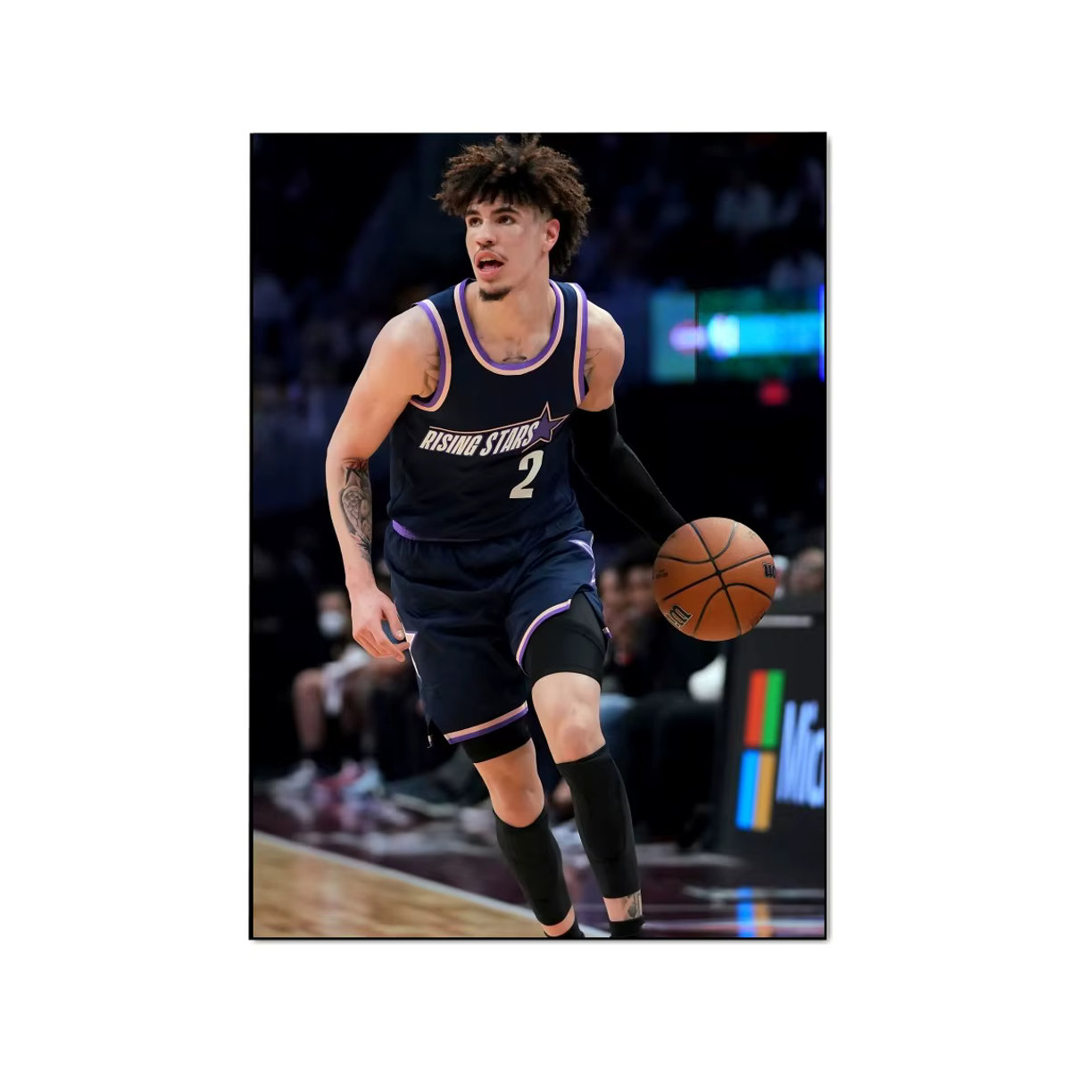 Wasserfestes Poster mit Basketballspieler LaMelo Ball Motiv in Mehrfarbig zur Wanddekoration - Bild 7