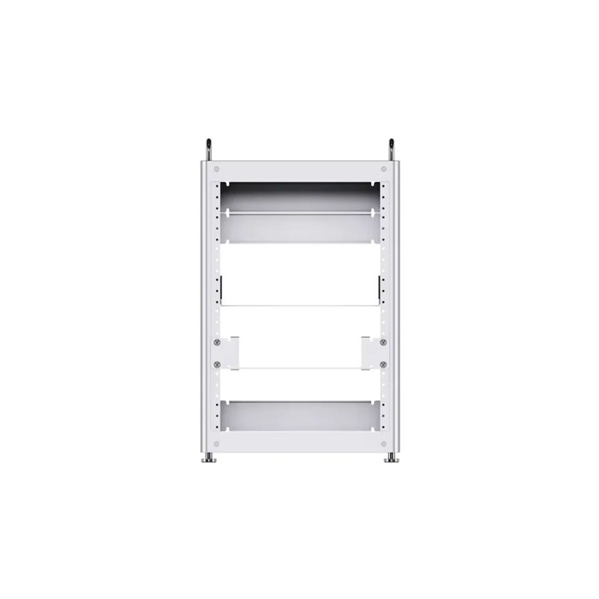 Waveshare HomeRack 8U Serverschrank Basis-Kit, 10 Zoll Vollaluminium-Rack in Silber, minimalistisches Design - Bild 2