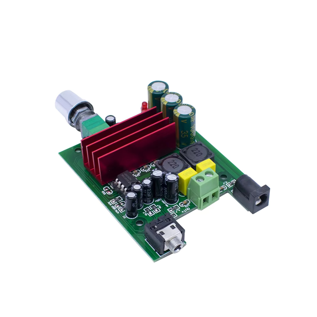 WAVGAT TPA3116D2 Mono Subwoofer Digitaler Bass Verstärker Platine in Grün - Bild 4