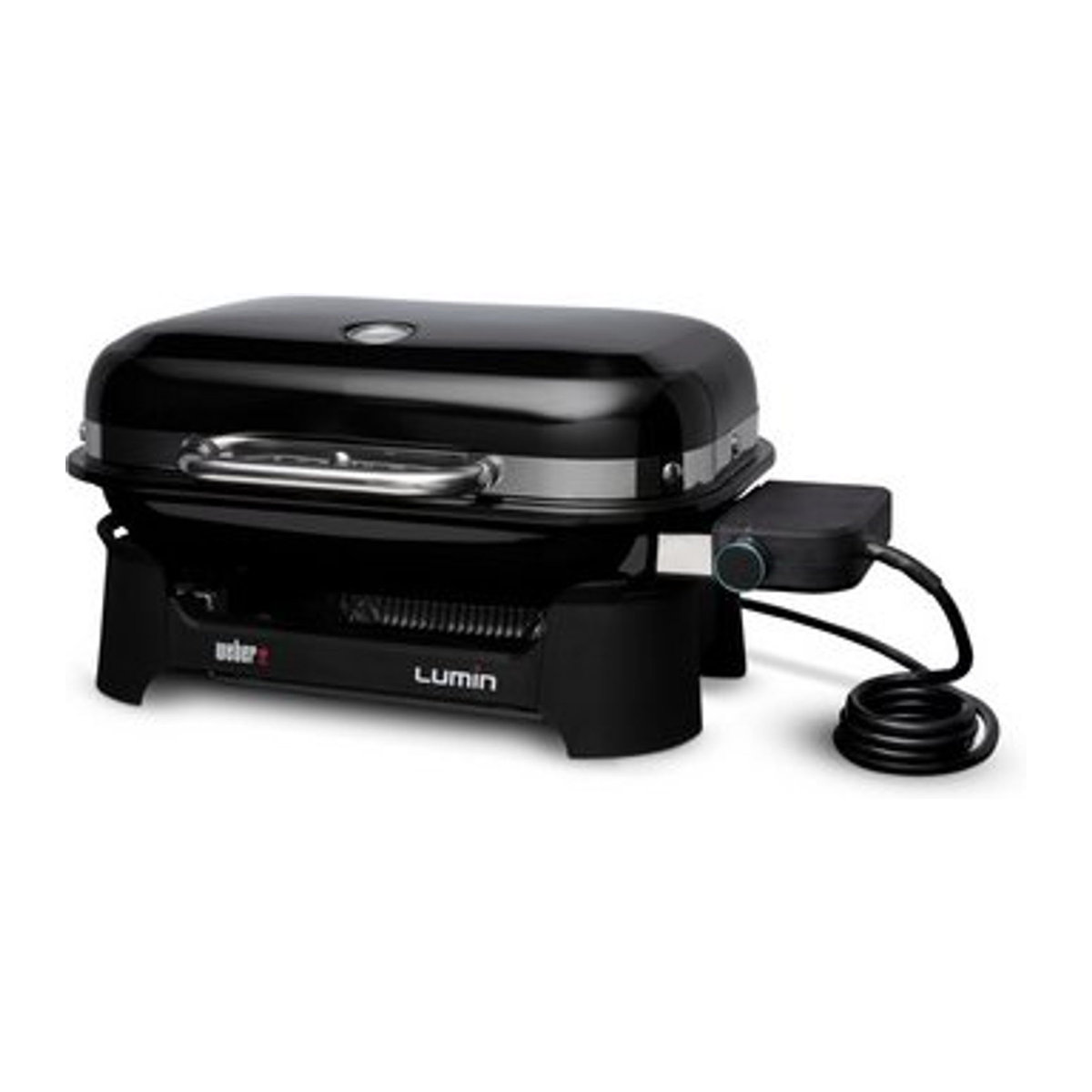 Weber Elektrogrill LUMIN Compact in Schwarz mit 2,2 kW Leistung und einer Grillfläche von 43 x 28 cm - Bild 1