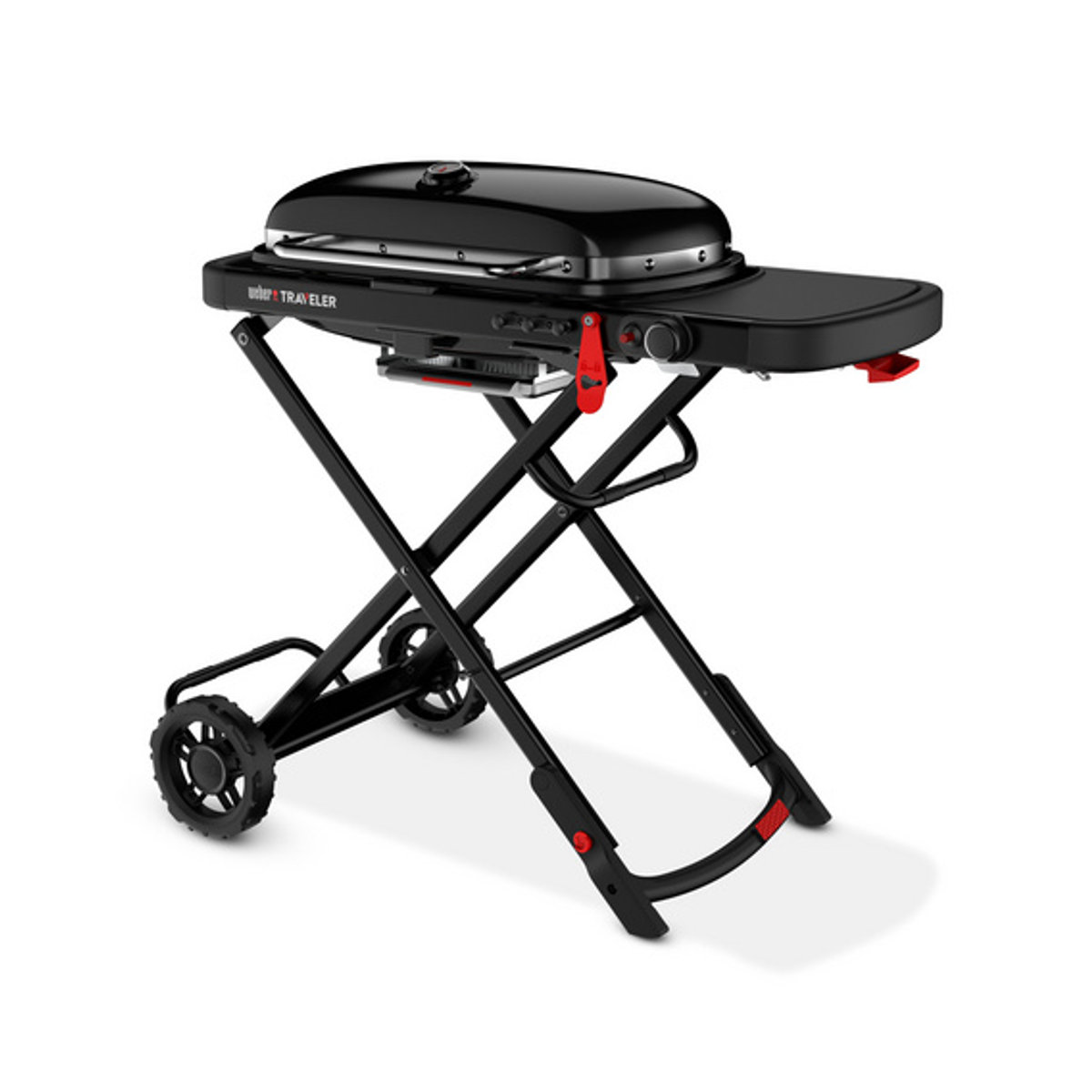 Weber Gasgrill Traveler Stealth Edition in Schwarz mit 1 Brenner und einer Grillfläche von 65 x 34 cm - Bild 2