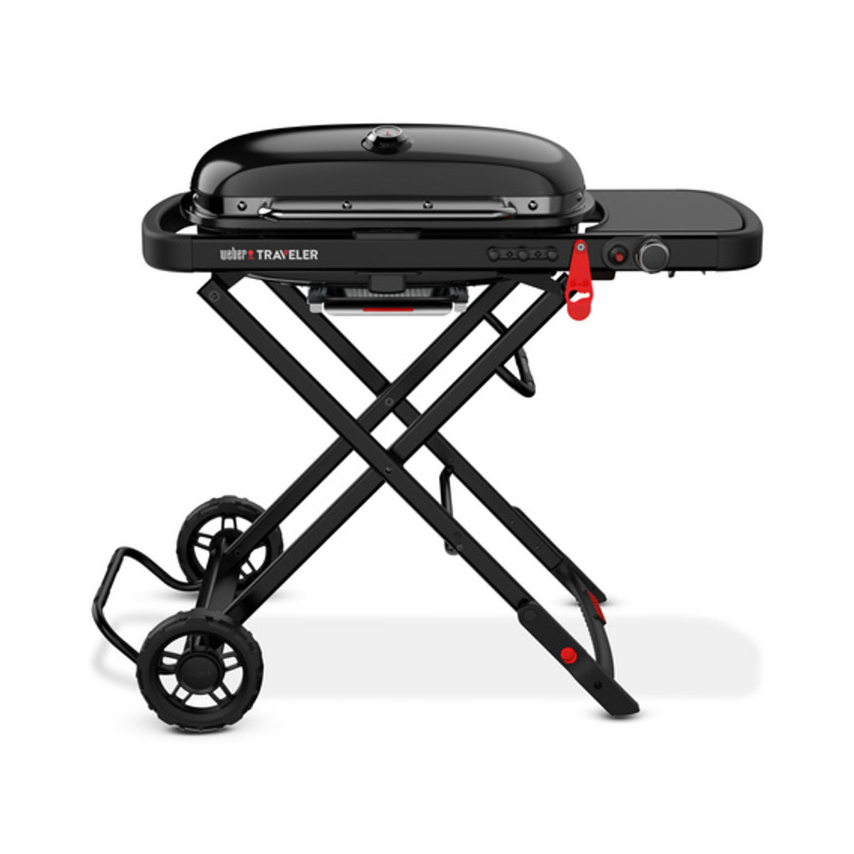 Weber Gasgrill Traveler Stealth Edition in Schwarz mit 1 Brenner und einer Grillfläche von 65 x 34 cm - Bild 3