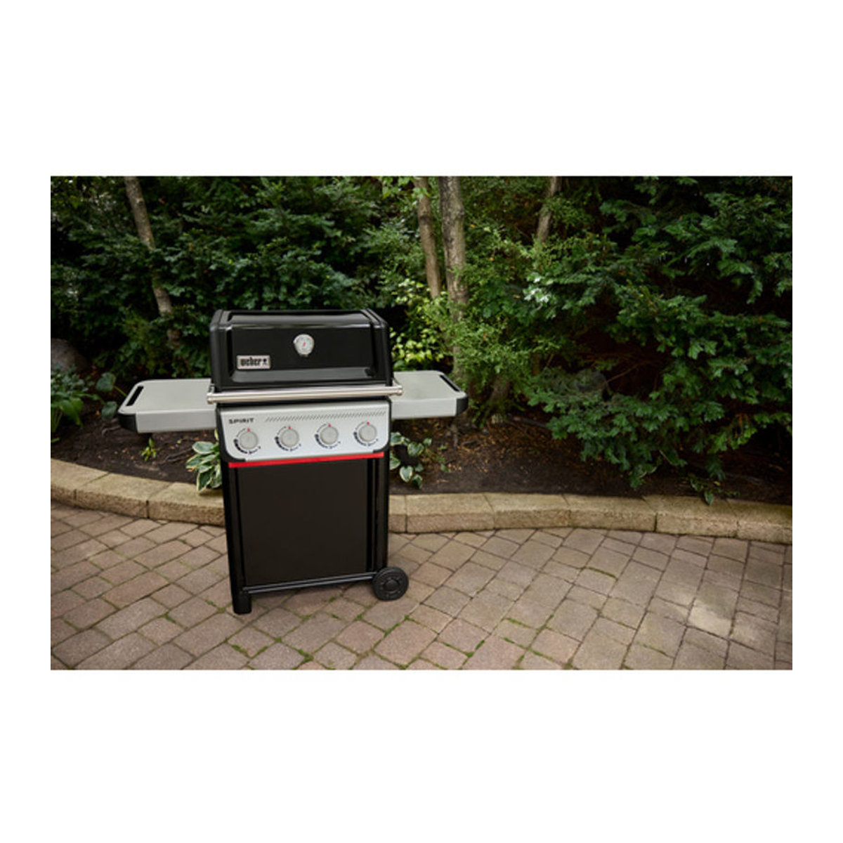 Weber Spirit E-410 Gasgrill in Schwarz mit 4 Brennern und Grillfläche: Breite: 62 cm, Tiefe: 44 cm - Bild 2