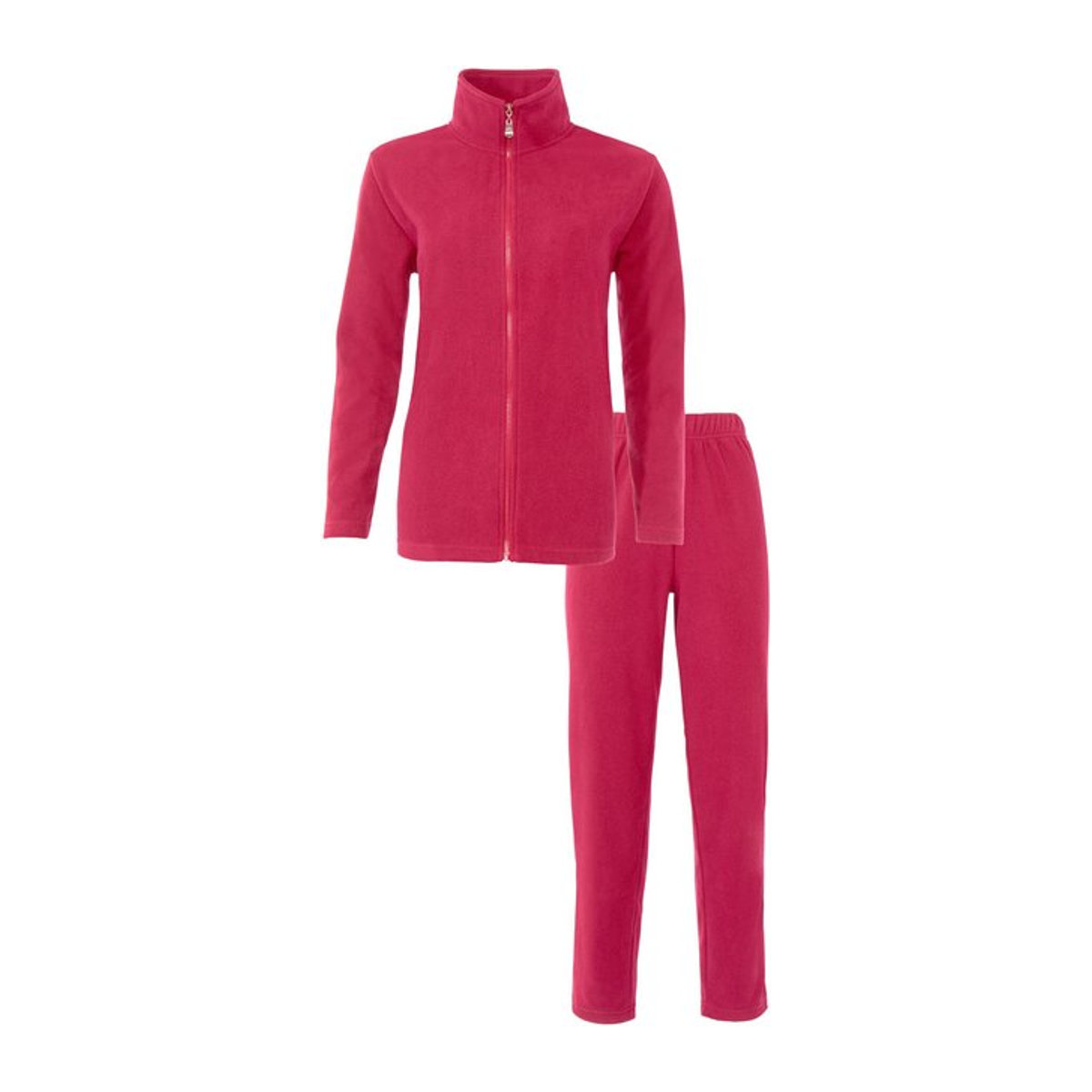 Wedolina Hausanzug Hanne in Rot und Rosa - Bild 1