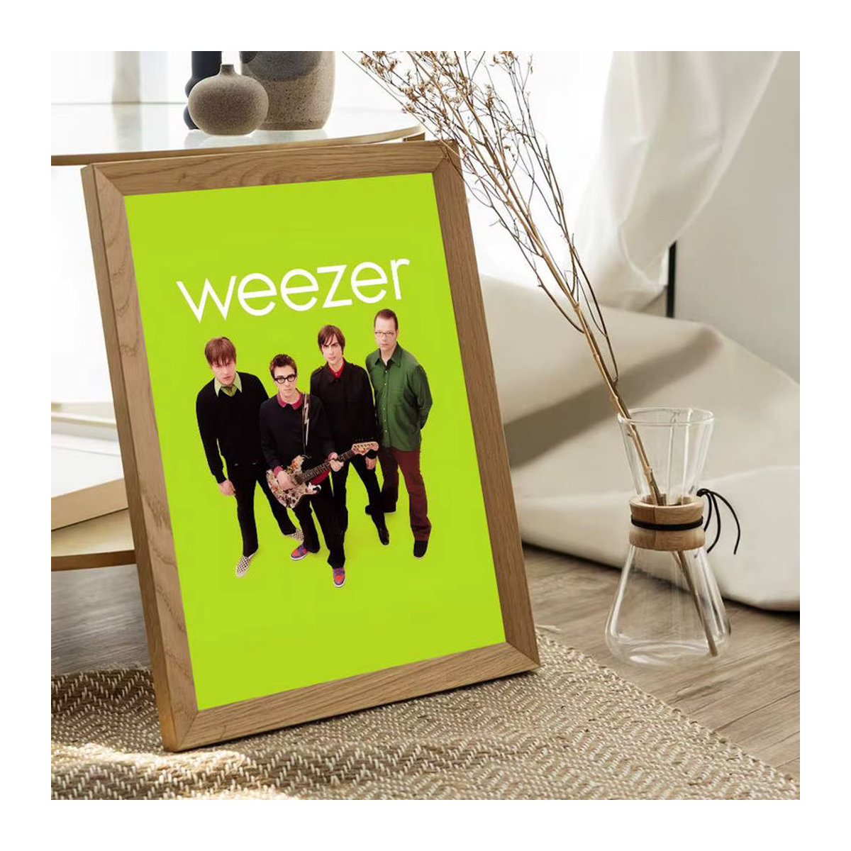 Weezer Musik Band Anime Poster als mehrfarbiger Klebe-Druck auf Papier für deine Kawaii Room Decor Wandgestaltung - Bild 4