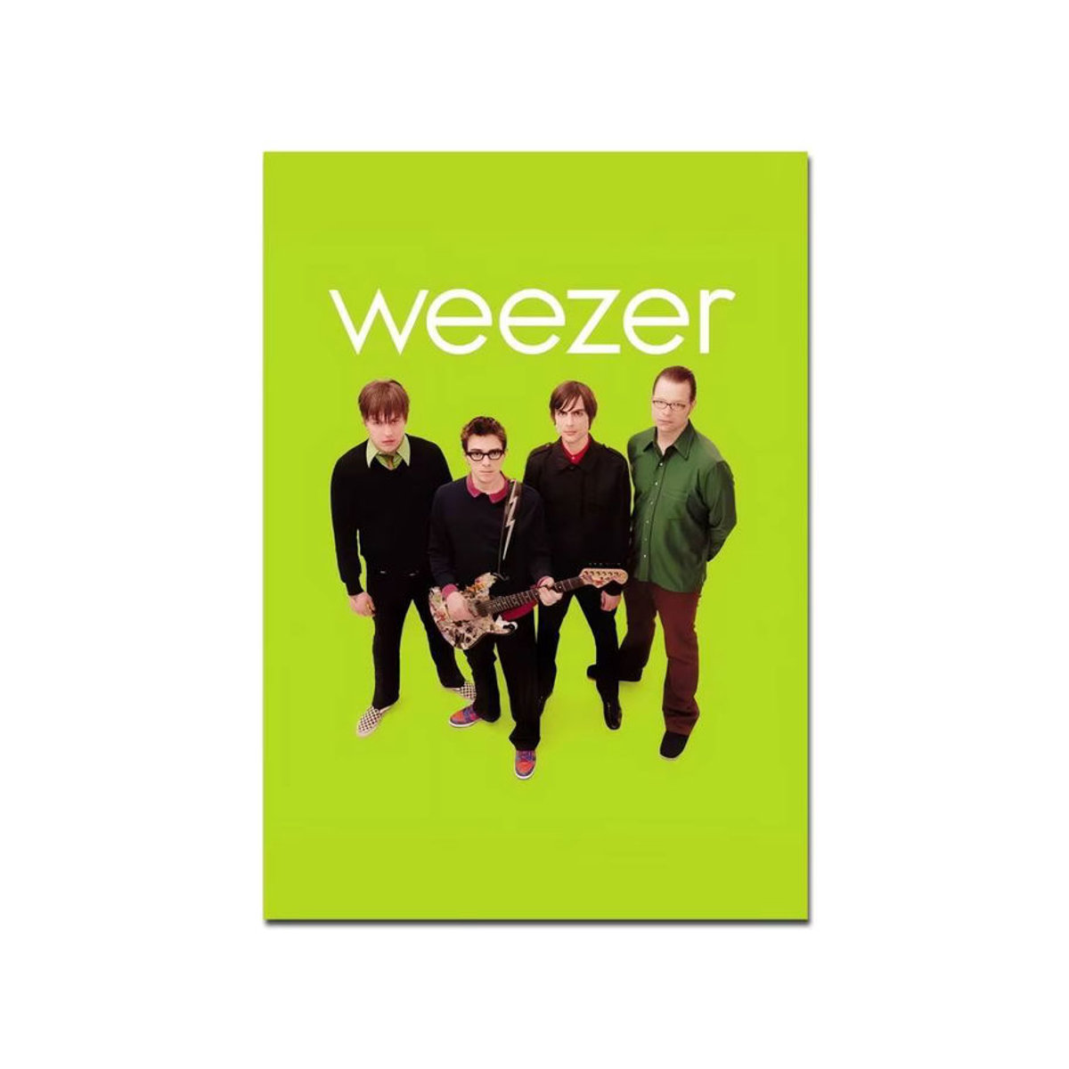Weezer Musik Band Anime Poster als mehrfarbiger Klebe-Druck auf Papier für deine Kawaii Room Decor Wandgestaltung - Bild 6