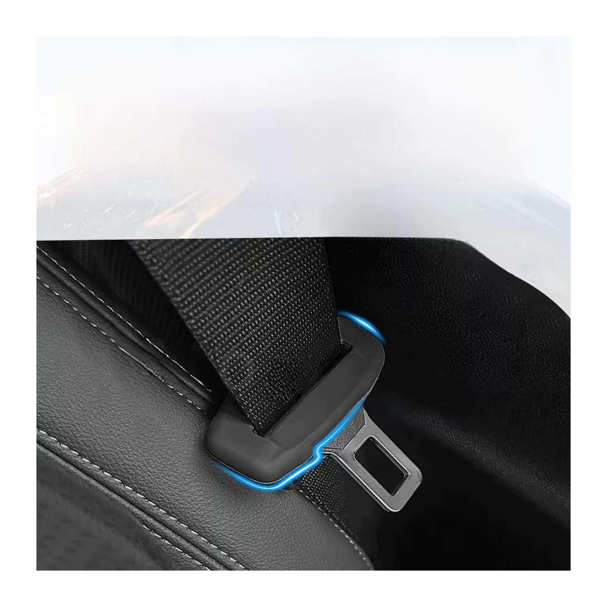 Weiche Silikon Sicherheitsgurt Schnalle Schutz Abdeckung für Peugeot GT GTI GTLINE 3008 5008 4008 308 208, mehrfarbig - Bild 7