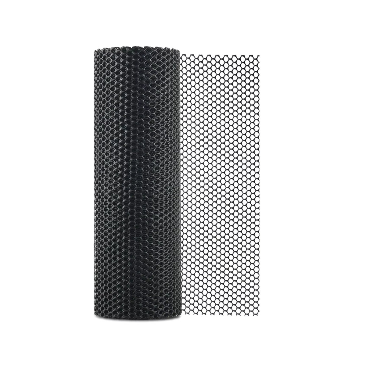 Weißes Kunststoff-Schutznetz für Balkon, Garten und Geflügelzucht, B: 40 cm, L: 300 cm - Bild 2