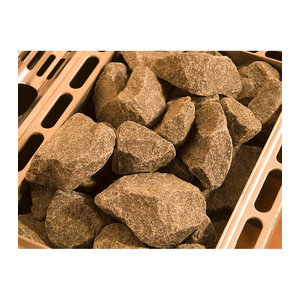 Weka Diabas-Saunasteine aus Naturstein, 12,5 kg