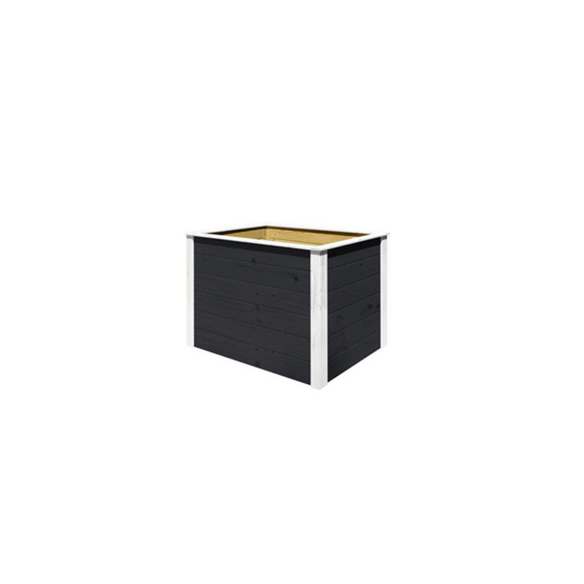 Weka Elementhochbeet 669 aus Holz in Grau und Anthrazit - Bild 1