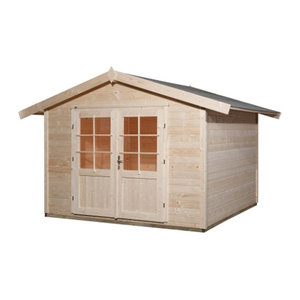 WEKA Gartenhaus Falko aus Fichtenholz B/T/H: 300 x 295 x 249 cm