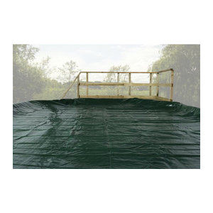 WEKA Poolabdeckung in Schwarz, Breite: 50 cm, Länge: 40 cm