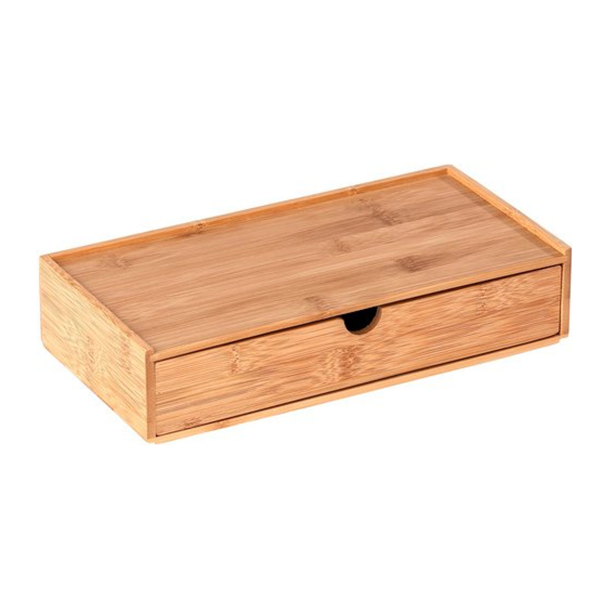 WENKO Box Terra aus Bambus in Braun, rechteckig und skandinavisch im Design - Bild 1