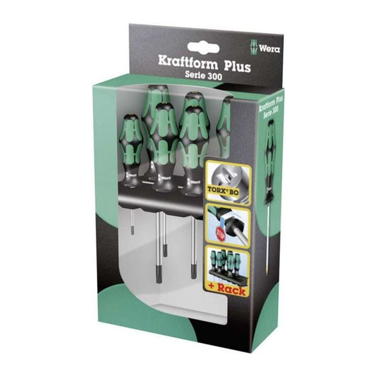 Wera 367/6 TORX BO Werkstatt Schraubendreher-Set, 6-teilig, isoliert - Bild 2