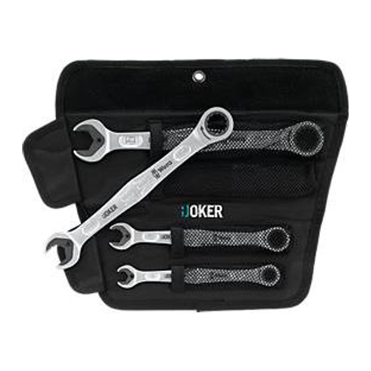 Wera Joker Maulringratschenschlüssel-Set 6000, 4-teilig, SW 10-19 mm, aus Chrom-Molybdän-Stahl - Bild 2