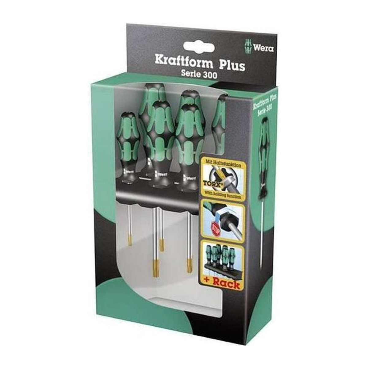 Wera Kraftform Plus 367/6 TORX HF Schraubendreher-Set 6-teilig inklusive Ablagekasten - Bild 2