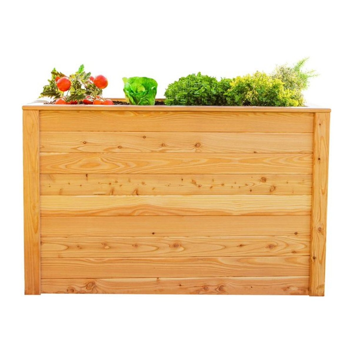 Westmann Hochbeet Lärche Klassik 130 natur B/H/L: 65 x 84 x 130 cm - Bild 1