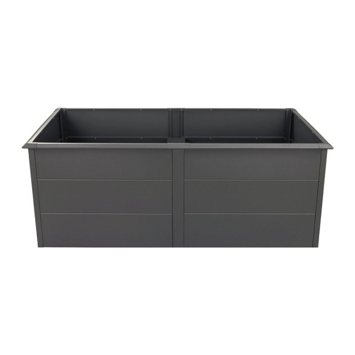 Westmann Hochbeet Primus XL aus Metall in Anthrazit B/H/T: 200 x 77 x 100 cm - Bild 1