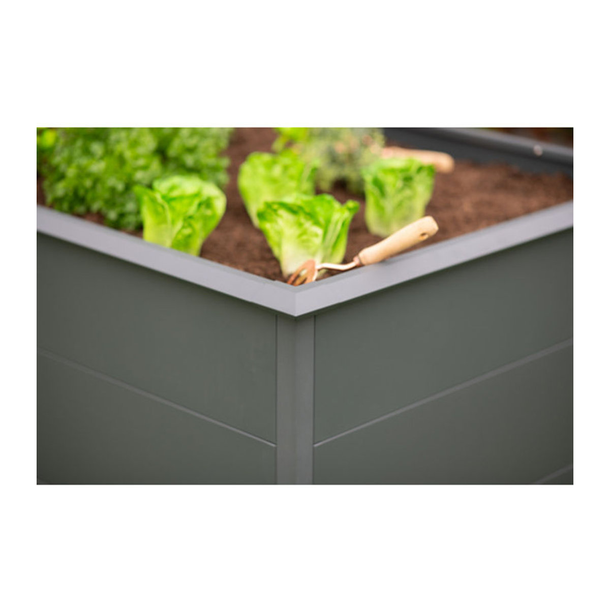 Westmann Hochbeet Primus XL aus Metall in Anthrazit B/H/T: 200 x 77 x 100 cm - Bild 9