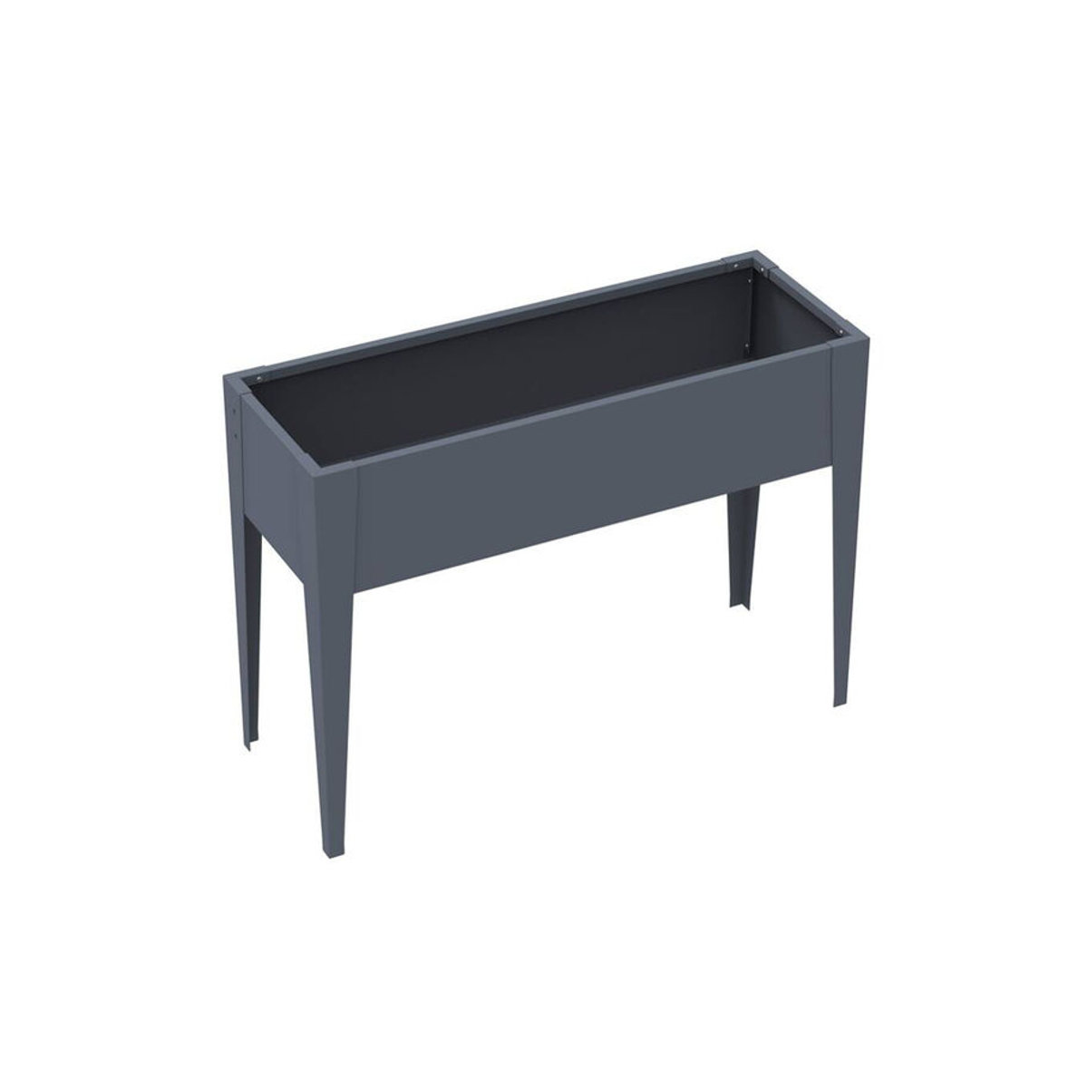 Westmann Hochbeet Vedura aus Stahl in Anthrazit B/H/L: 100 x 80 x 30 cm - Bild 2